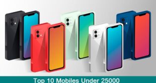 Top 10 Mobiles Under 25000
